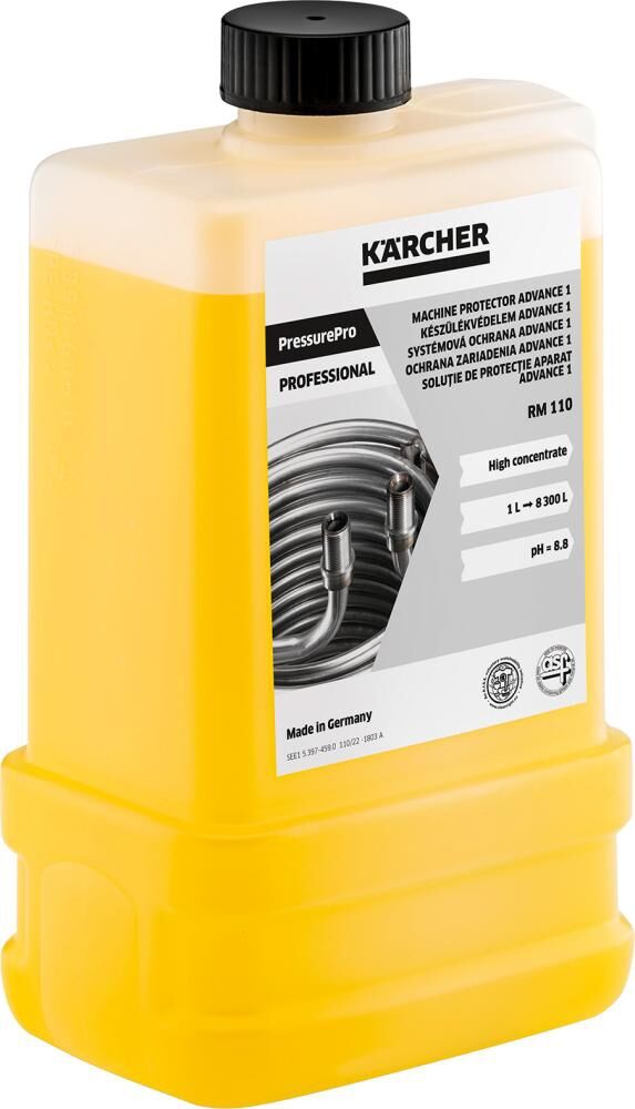 KÄRCHER Reinigungsmittel RM 110 Advance Flüssigenthärter 1L Fl. KÄRCHER Reinigungsmittel RM 110 Advance Flüssigenthärter 1L Fl.