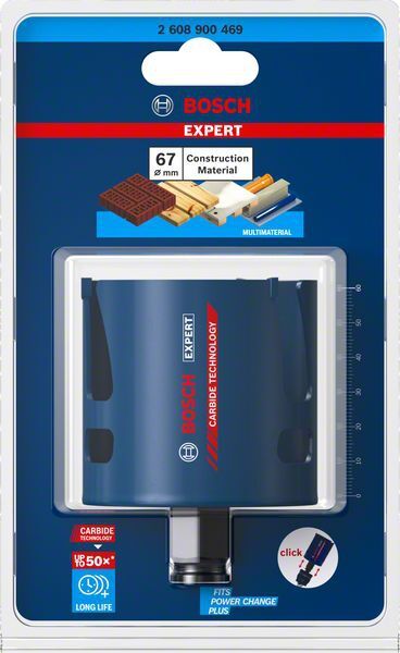 BOSCH Lochsäge EXPERT ConstructionMat 67mm