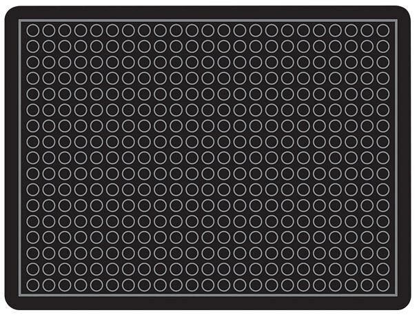 MILTEX Yoga Dome NR Einzelmatte 60x90 cm schwarz MILTEX Yoga Dome NR Einzelmatte 60x90 cm schwarz