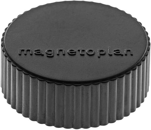 Magnet D=34mm VE=10 Haftkraft 2000 g schwarz Magnet D=34mm VE=10 Haftkraft 2000 g schwarz