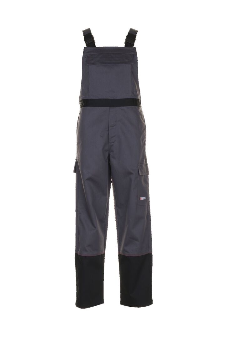 PLANAM Weld Shield Latzhose 5530 grau/schwarz Gr. 64 PLANAM Weld Shield Latzhose 5530 grau/schwarz Gr. 64