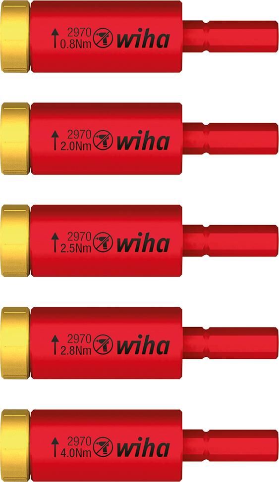 WIHA Drehmoment-Adapter easyTorque Satz VDE 5-teilig