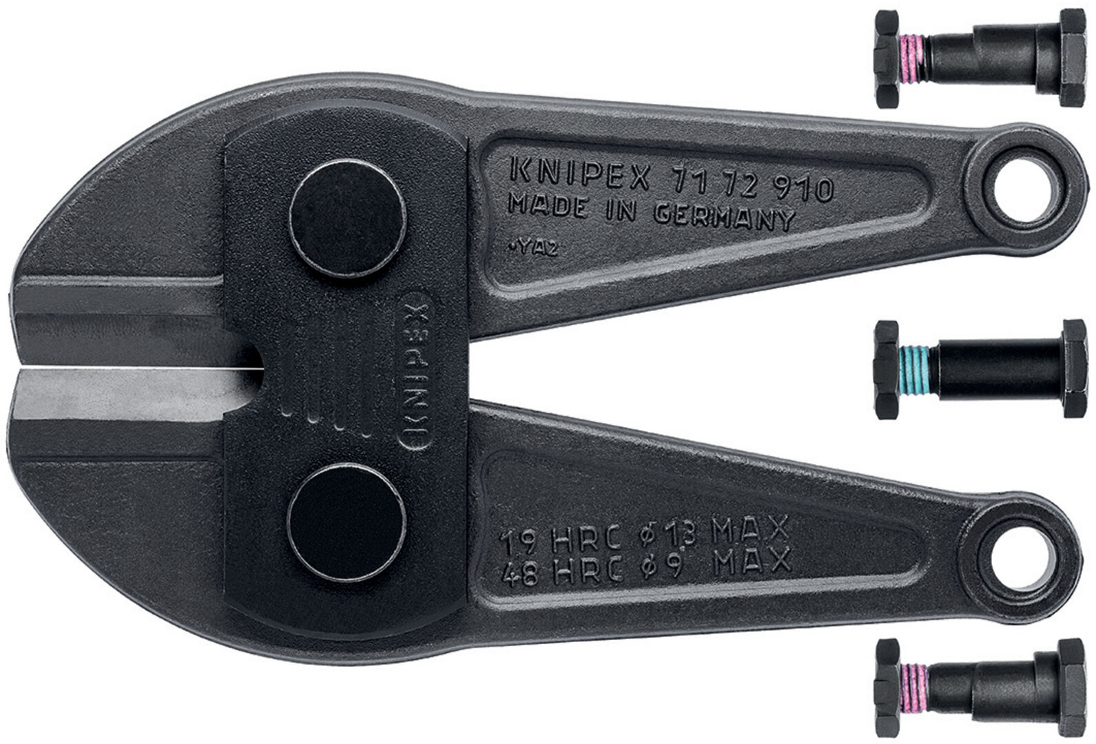 KNIPEX 71 79 910 Ersatzmesserkopf für 71 72 910 komplett mit Schrauben KNIPEX 71 79 910 Ersatzmesserkopf für 71 72 910 komplett mit Schrauben
