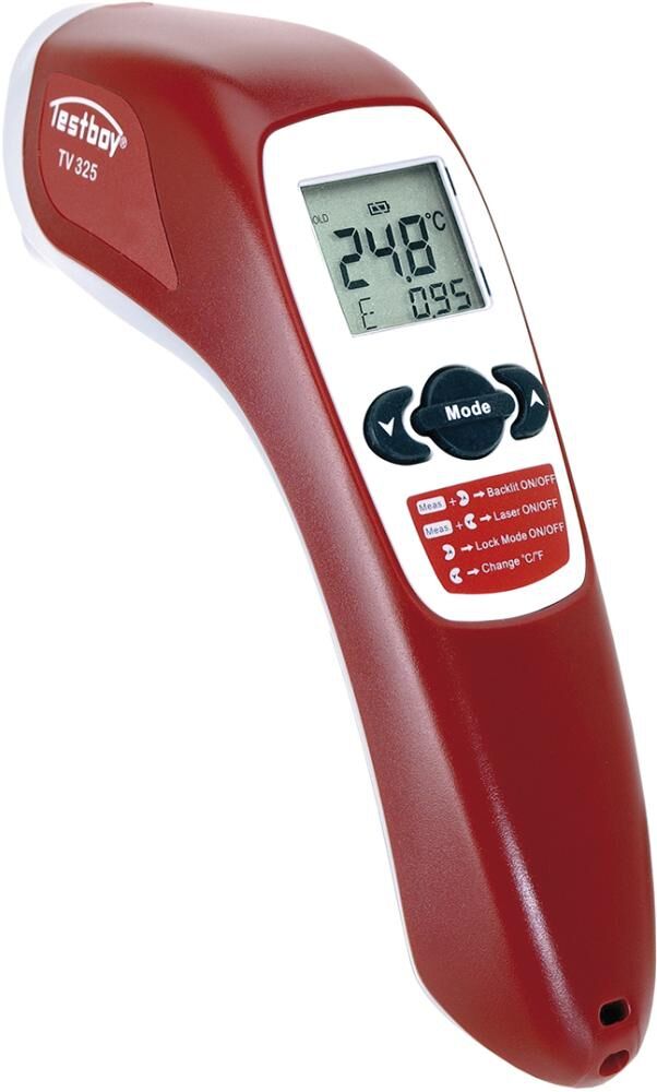 Infrarot-Thermometer TV 325            Testboy