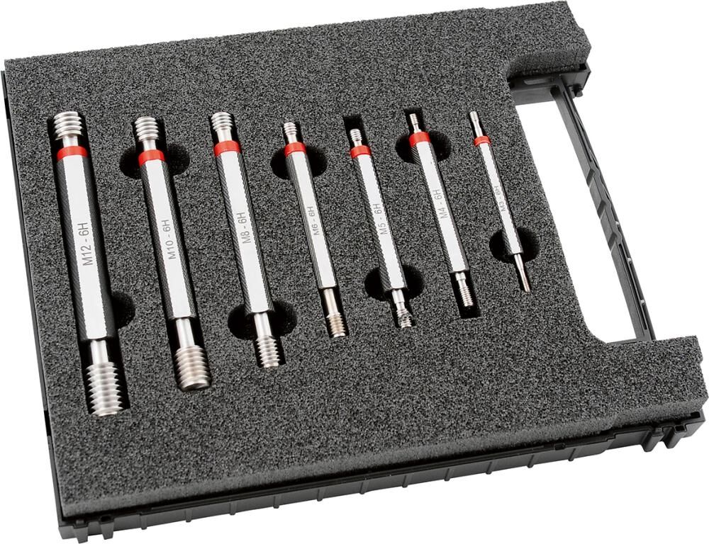 FORMAT Gewinde-Grenzlehrdorn-Set M3-M12 6H FORMAT Gewinde-Grenzlehrdorn-Set M3-M12 6H