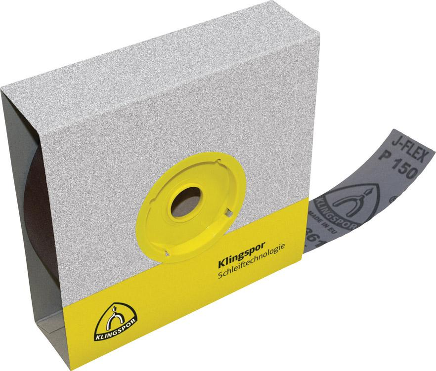 KLINGSPOR Rolle mit Gewebeunterlage KL 361 JF 40x5000mm Korn 180 KLINGSPOR Rolle mit Gewebeunterlage KL 361 JF 40x5000mm Korn 180