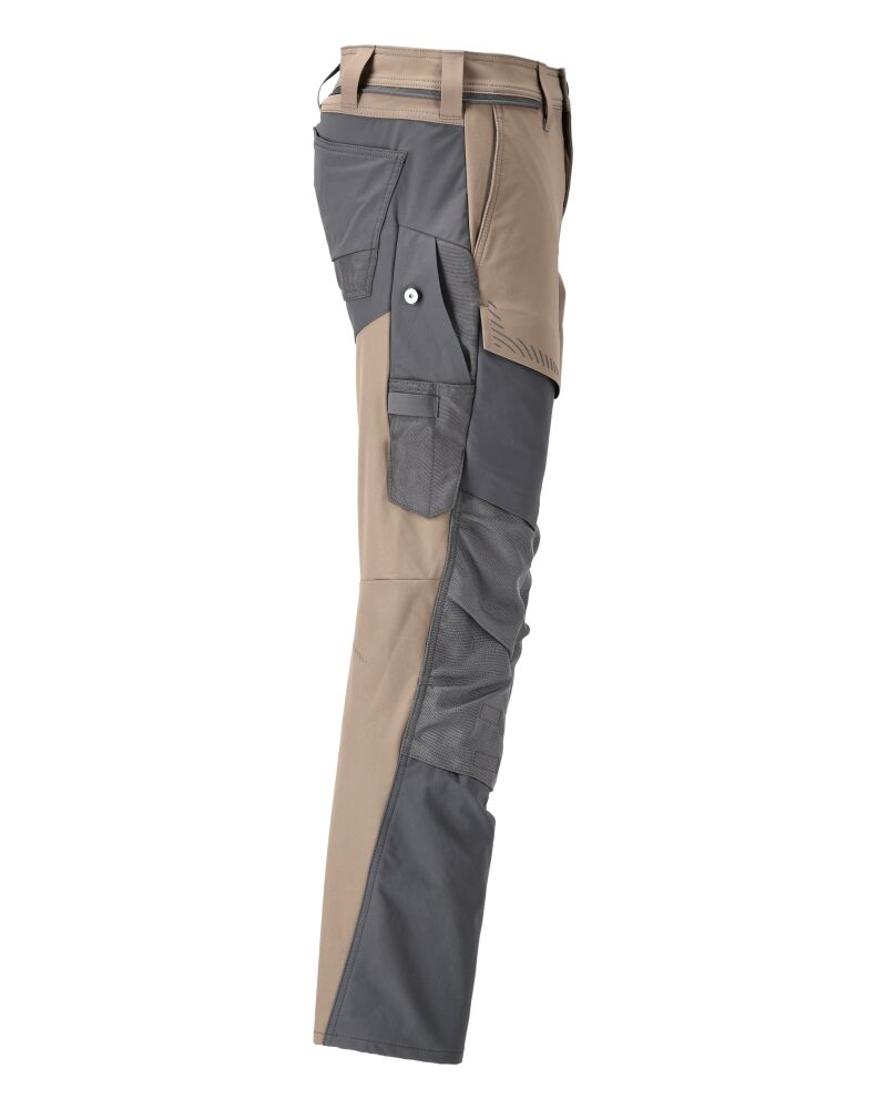 MASCOT Customized Bundhose Stretch Gr. 82C50 dkl.sandb/anthr.grau 22379-311