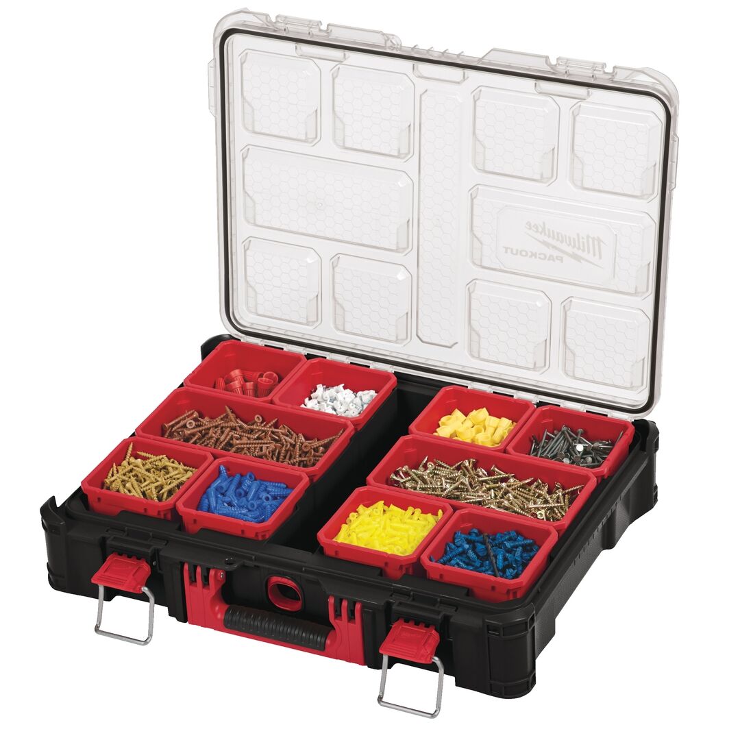 MILWAUKEE Packout Organiser inkl. Sortierboxen MILWAUKEE Packout Organiser inkl. Sortierboxen
