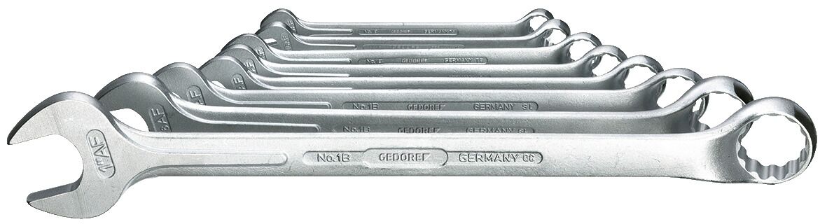 GEDORE Ring-Maulschlüssel-Set 3/8-1",1 B-08A 6013300 8-teilig GEDORE Ring-Maulschlüssel-Set 3/8-1",1 B-08A 6013300 8-teilig