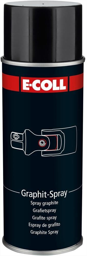 E-COLL Graphit-Spray schwarz 400ml Spraydose