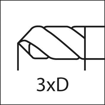FORMAT Kurzbohrer DIN6539N VHM TiN 5,30mm FORMAT Kurzbohrer DIN6539N VHM TiN 5,30mm