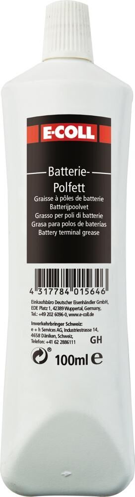 E-COLL Batteriepolfett 100g Tube E-COLL Batteriepolfett 100g Tube