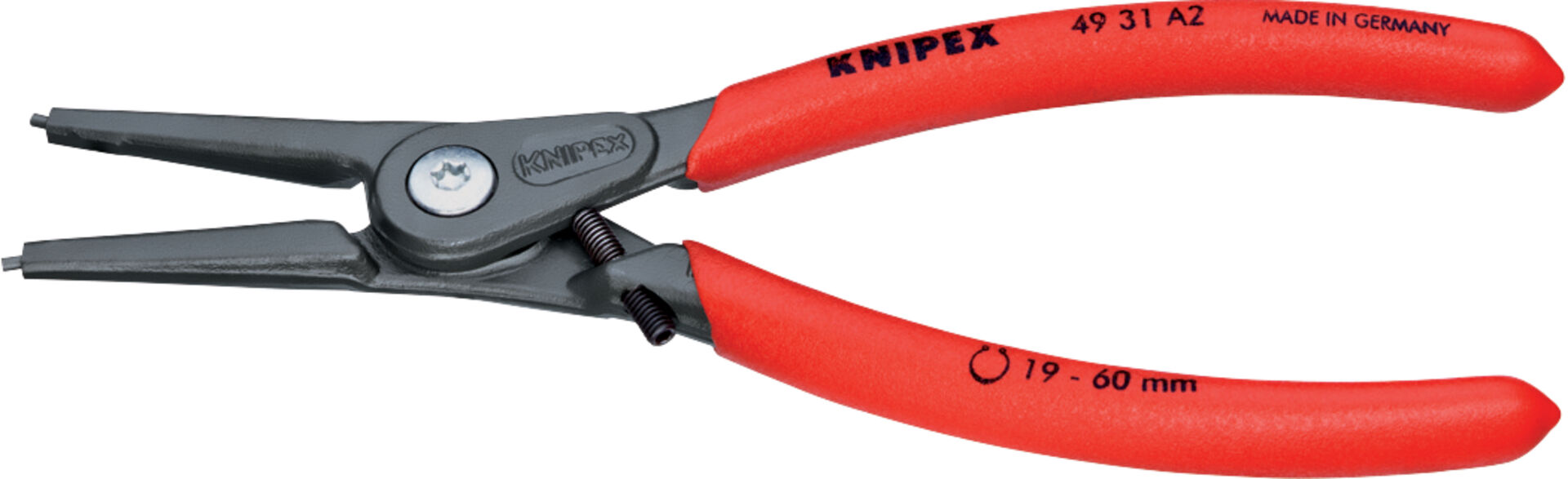 KNIPEX 49 31 A1 Präzisions- Sicherungsringzange f. Außenringe 140 mm KNIPEX 49 31 A1 Präzisions- Sicherungsringzange f. Außenringe 140 mm