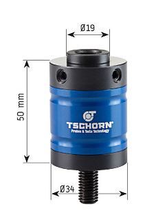 TSCHORN FlexiClamp Set M8 Aufspannbolzen H50mm & Spannschraube Standard TSCHORN FlexiClamp Set M8 Aufspannbolzen H50mm & Spannschraube Standard