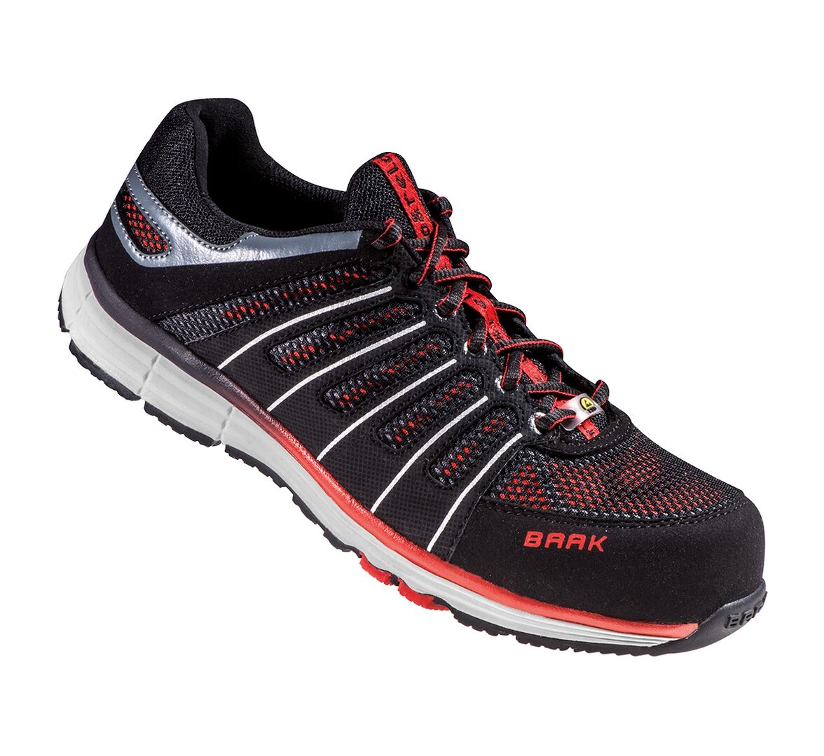 BAAK Halbschuh S1P SRC ESD 71502 RED Gr. 40