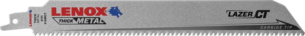 LENOX Säbelsägeblatt LAZER CT 5 Stück, 229 x 25 x 1,3 mm, 8 Z LENOX Säbelsägeblatt LAZER CT 5 Stück, 229 x 25 x 1,3 mm, 8 Z