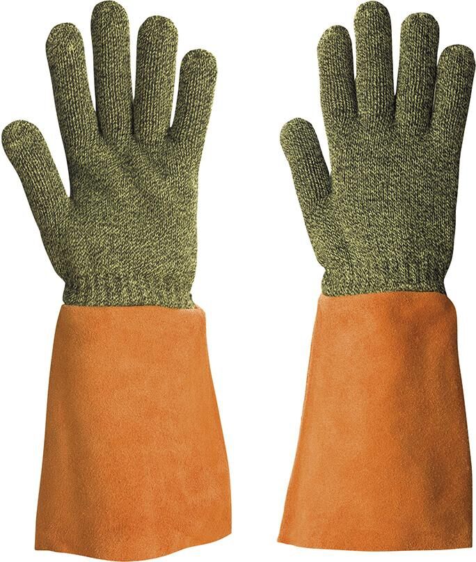 KCL Hitzeschutzhandschuh KARBO TECT L 954 Strick/Leder Gr. 9