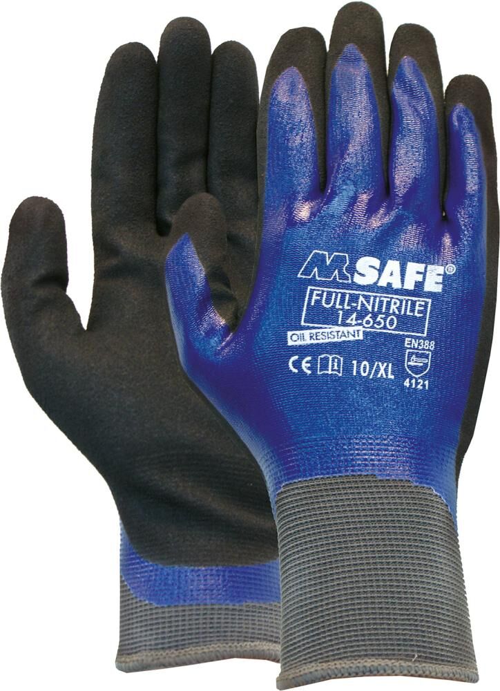 OXXA Handschuh M-Safe 14-650 Nitril vollbeschichtet Größe 9 OXXA Handschuh M-Safe 14-650 Nitril vollbeschichtet Größe 9
