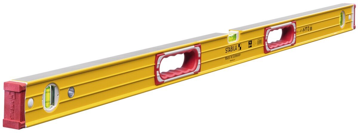STABILA Wasserwaage LM mit Griffen 196-2 120 cm STABILA Wasserwaage LM mit Griffen 196-2 120 cm