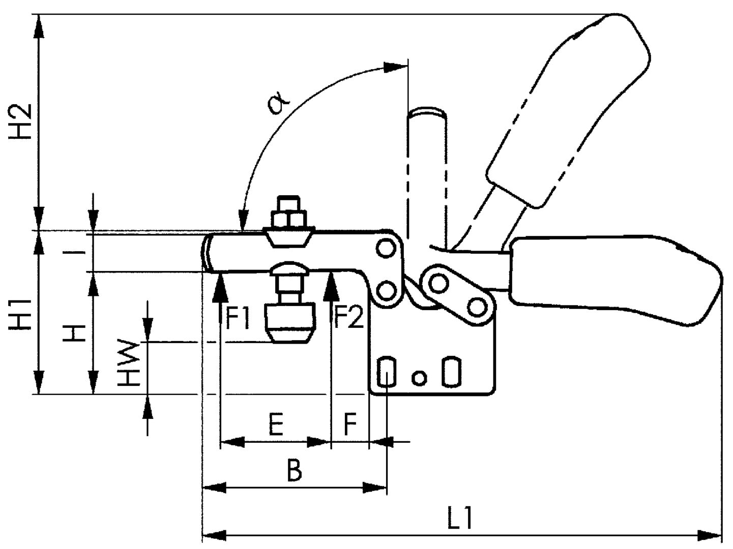 Waagrecht - Spanner 6832 Gr. 3 AMF Waagrecht - Spanner 6832 Gr. 3 AMF