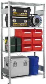 FORMAT Steckregal 1GF + 2AF 200x100x60 cm