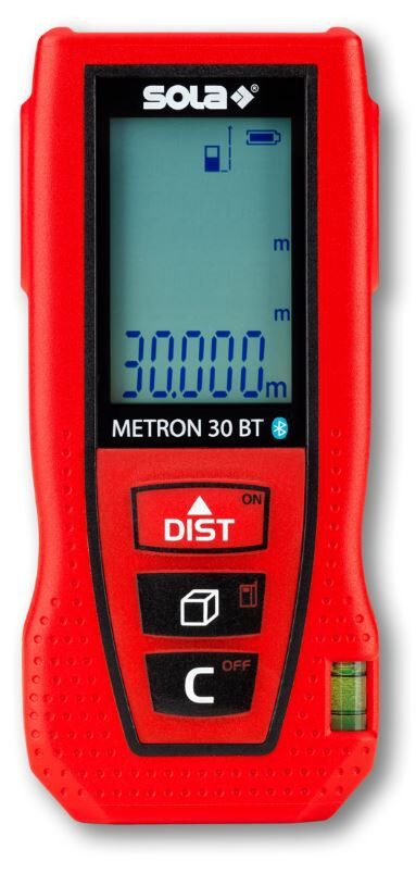 SOLA Laser-Entfernungsmesser METRON 30 BT inklusive Zubehör