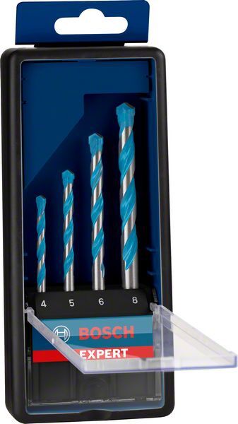 BOSCH MultiConstruction Bohrer-Set Cyl-9 EXPERT 4/5/6/8mm 4-tlg. zylindrisch