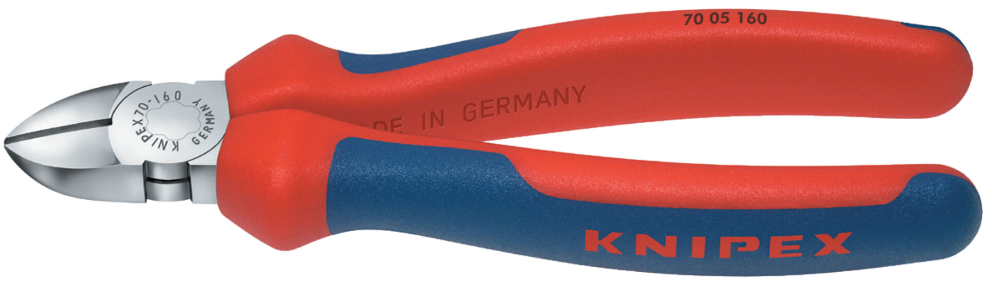 KNIPEX 70 05 125 Seitenschneider MK Hülle verchromt 125mm KNIPEX 70 05 125 Seitenschneider MK Hülle verchromt 125mm