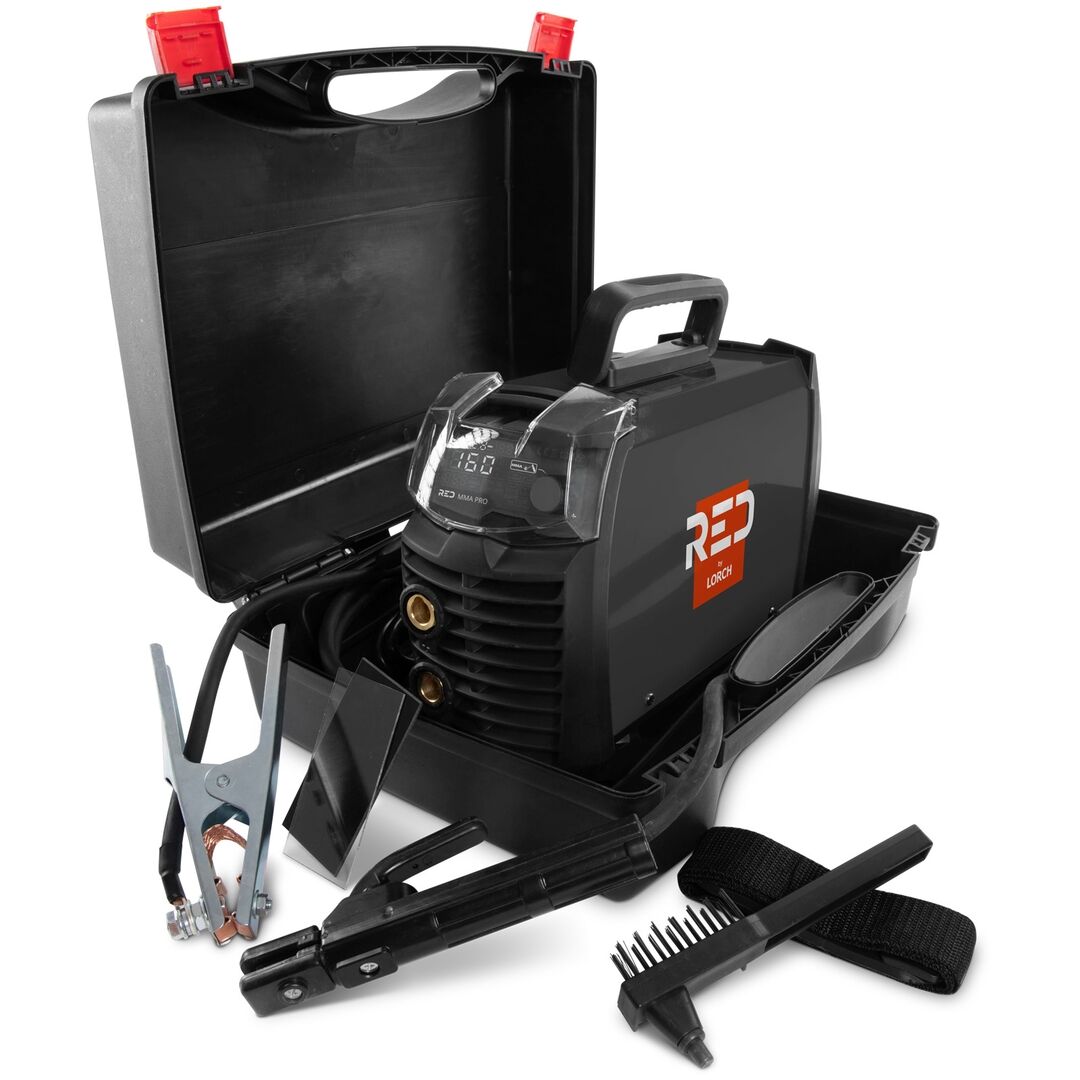 LORCH Elektrodenschweißgerät Schweißgerät Inverter MMA 160 A im Koffer