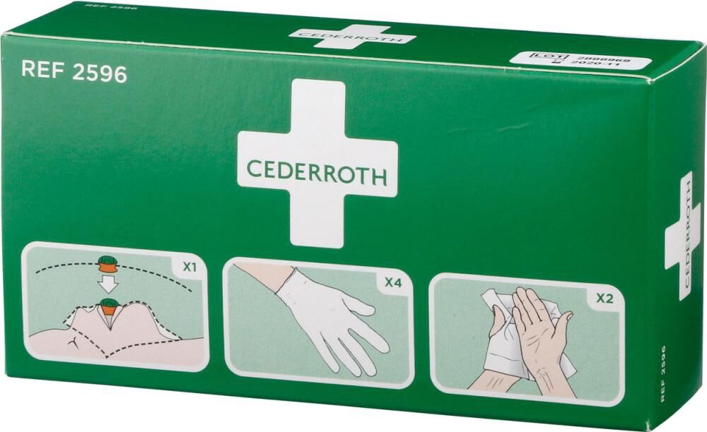CEDERROTH Set aus Beatmungsmaske 2PA Hds,2Reinigungstücher CEDERROTH Set aus Beatmungsmaske 2PA Hds,2Reinigungstücher