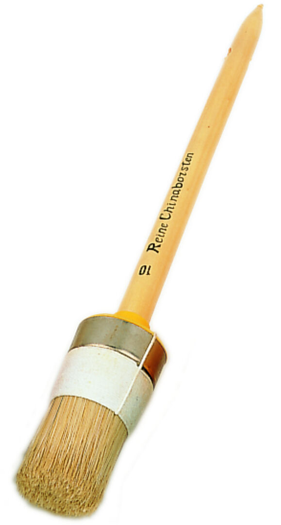 WEMAG Rundpinsel Größe 8 bombiert Naturborste 90% Top hell WEMAG Rundpinsel Größe 8 bombiert Naturborste 90% Top hell