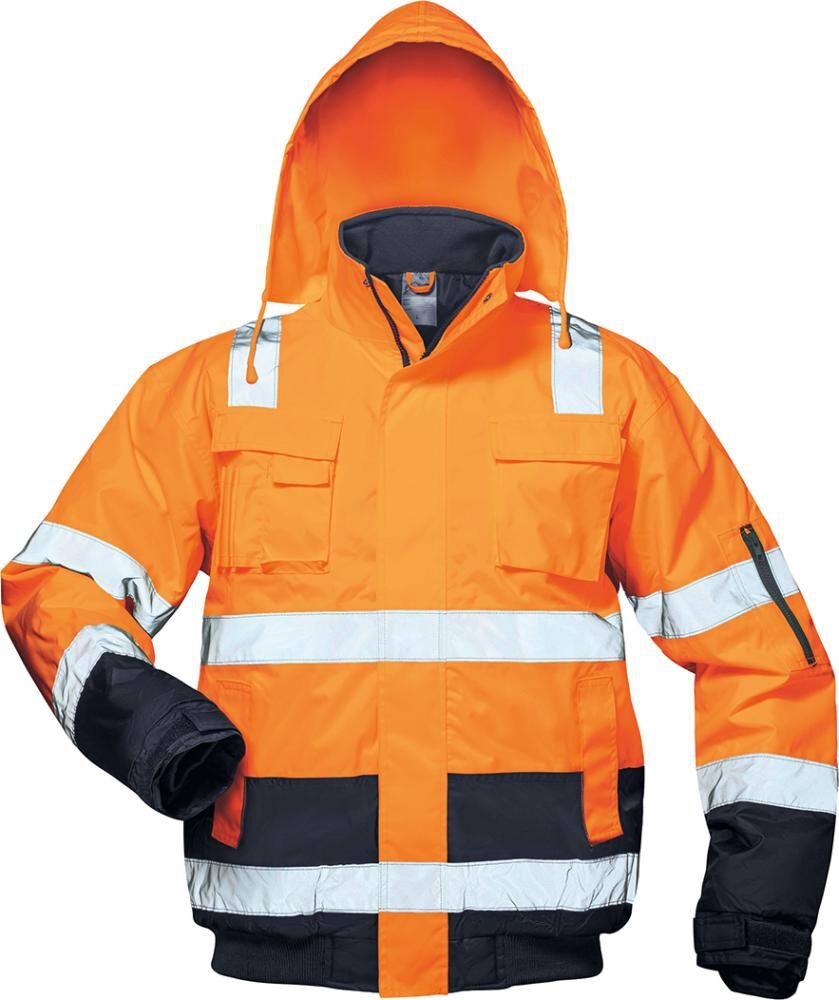 Safestyle Warnpilotenjacke Jonas orange/blau Größe S Safestyle Warnpilotenjacke Jonas orange/blau Größe S