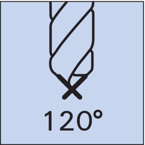 FORMAT Anbohrer NC DIN1835 B 120 Grad HSSE 6,00mm geschliffen FORMAT Anbohrer NC DIN1835 B 120 Grad HSSE 6,00mm geschliffen