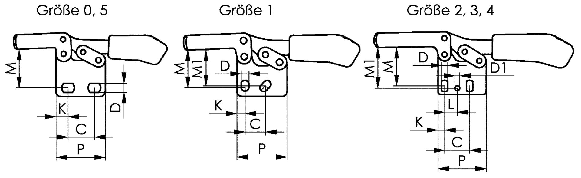 Waagrecht - Spanner 6832 Gr. 3 AMF Waagrecht - Spanner 6832 Gr. 3 AMF