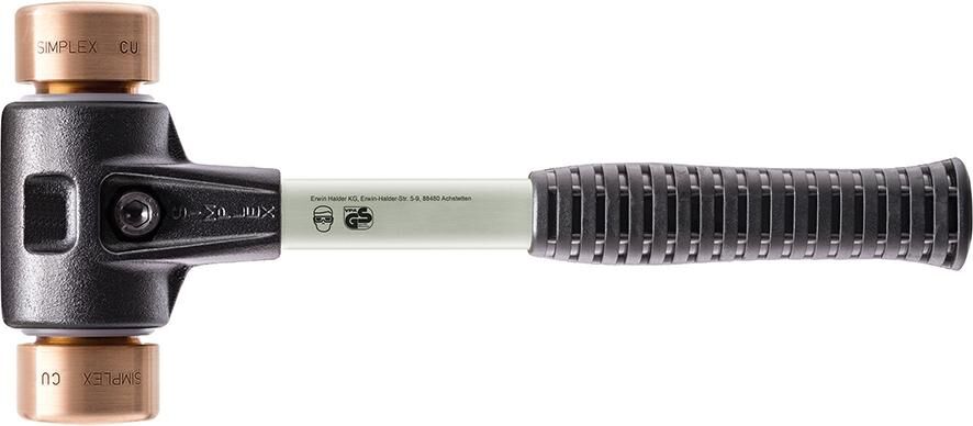 HALDER Schonhammer SIMPLEX Fiber 30mm Kupfer HALDER Schonhammer SIMPLEX Fiber 30mm Kupfer
