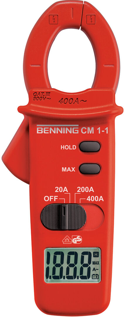 Digit.-Stromz.-Multimeter CM 1-1 Benning