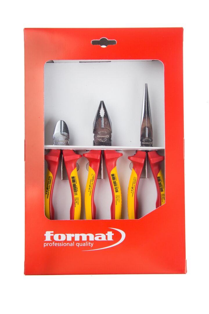 FORMAT VDE-Zangensatz 3-teilig FORMAT VDE-Zangensatz 3-teilig