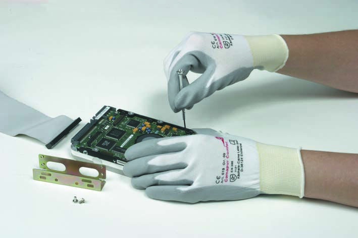 KCL Montage-Handschuh Camapur Comfort Gr. 9 grau, 619+