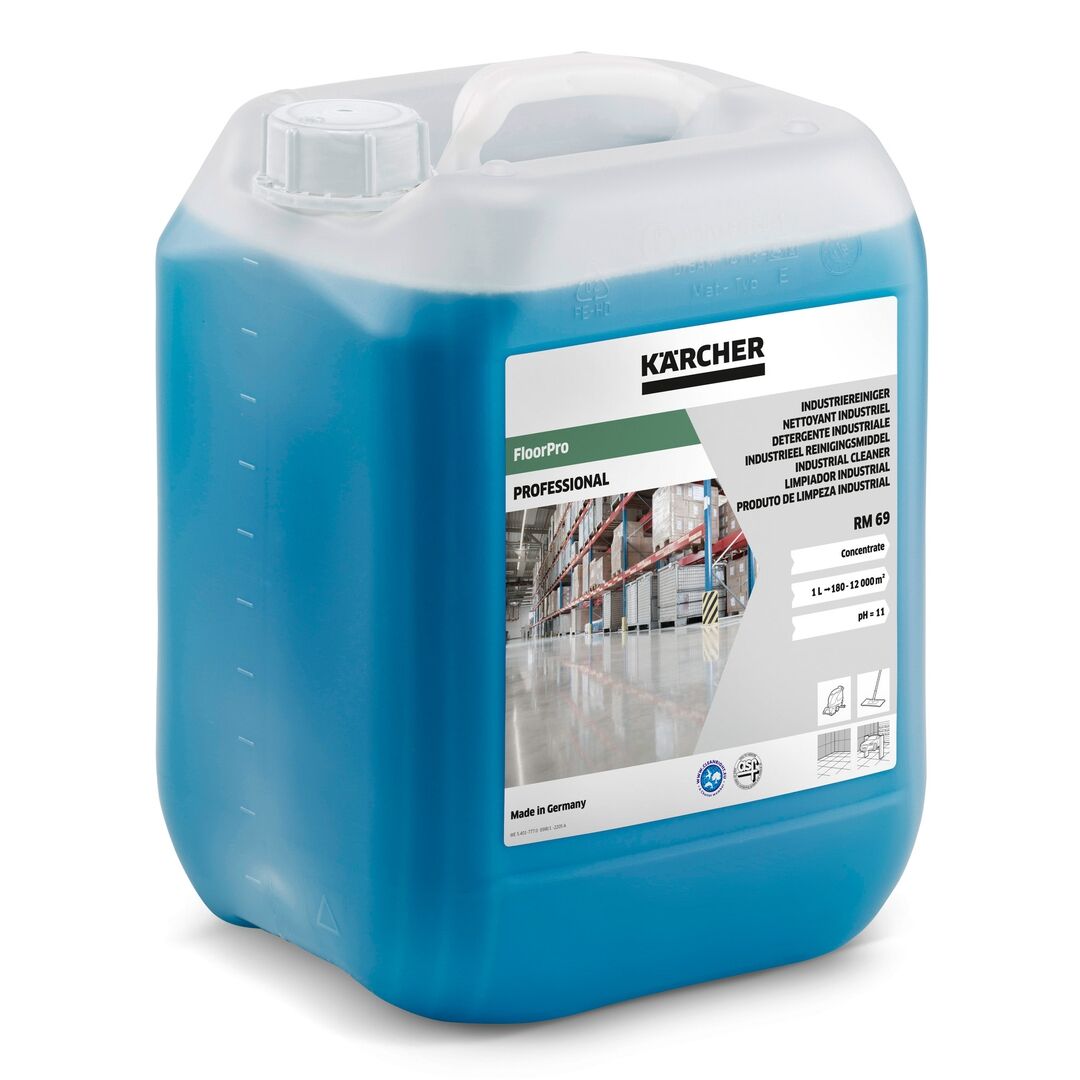 KÄRCHER Reinigungsmittel RM 69 10 L Industriereinig., 6.296-049.0