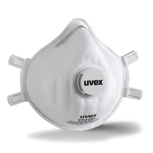 UVEX Formmaske silv-Air c 2310 FFP3 NR D Ventil VE: 15 Stk. 8762.310 UVEX Formmaske silv-Air c 2310 FFP3 NR D Ventil VE: 15 Stk. 8762.310