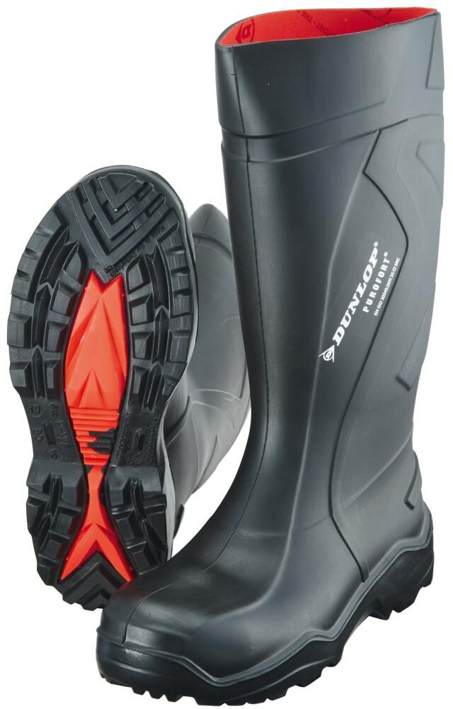 DUNLOP Stiefel Purofort+ S5 CI SRC,Gr. 39,schw. DUNLOP Stiefel Purofort+ S5 CI SRC,Gr. 39,schw.