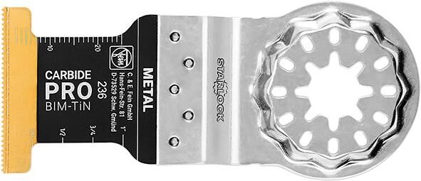 FEIN Sägeblatt SL E-Cut CarbidePro 45x32 VE5 FEIN Sägeblatt SL E-Cut CarbidePro 45x32 VE5