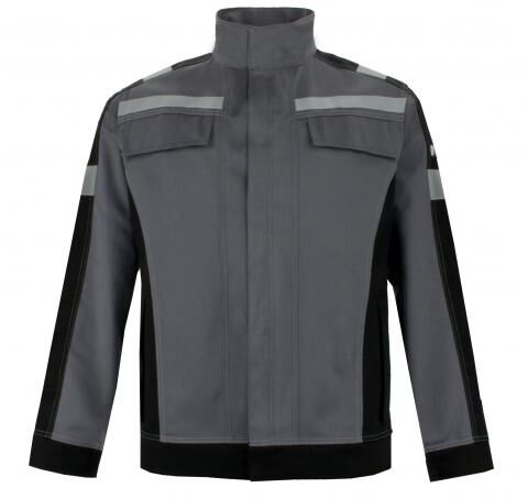 Multinorm Bundjacke MULTI-5 350 PLUS-R grau/schwarz, 350g/m, Gr. 62