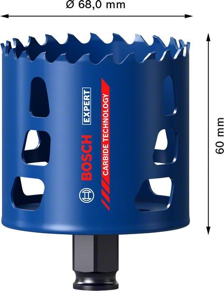 BOSCH Lochsäge EXPERT ToughMaterial 68mm
