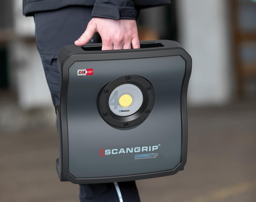 SCANGRIP Akku-Arbeitsleuchte NOVA 4 CONNECT 400-4000Lumen ohne Akku SCANGRIP Akku-Arbeitsleuchte NOVA 4 CONNECT 400-4000Lumen ohne Akku