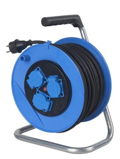 WEMAG Sicherheits-Kabeltrommel BGI 608 40 m, Kunststoff, H07RN-F3G1,5
