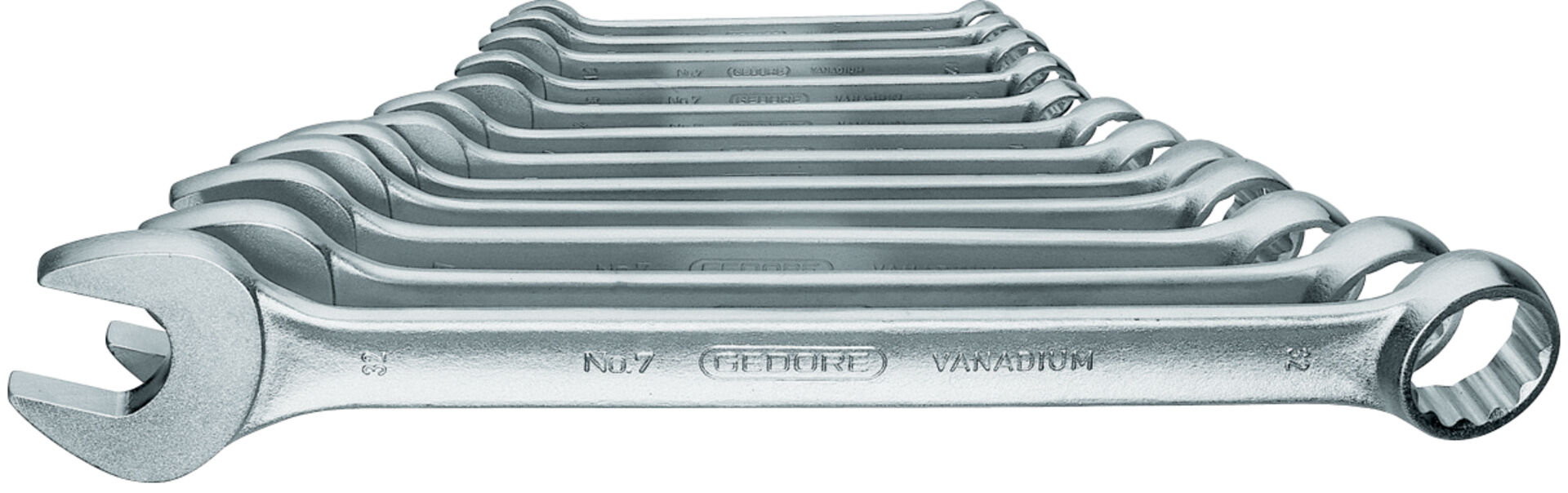 GEDORE Ring-Maulschlüssel-Set 8-tlg. UD-Profil 10-24mm 7-08 6092770 GEDORE Ring-Maulschlüssel-Set 8-tlg. UD-Profil 10-24mm 7-08 6092770