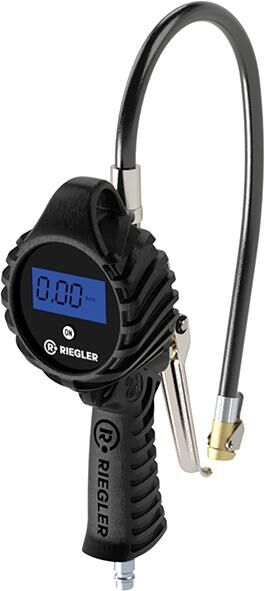 RIEGLER Hand-Reifenfüllmesser digital Momentstecker ungeeicht 0-12bar RIEGLER Hand-Reifenfüllmesser digital Momentstecker ungeeicht 0-12bar