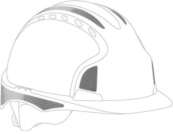 Reflexstreifen Kit zu Schutzhelm EVO3