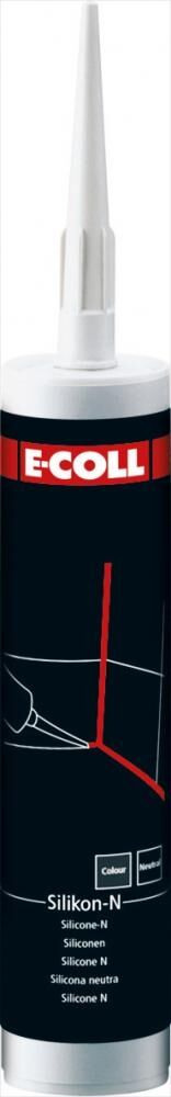 E-COLL Silikon-N Dichtmasse 310ml grau E-COLL Silikon-N Dichtmasse 310ml grau